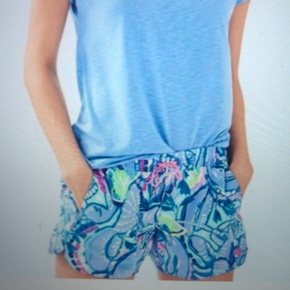 Lilly Pulitzer Run Around Shorts (Medium)
